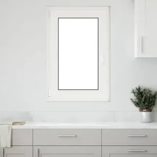 "vidaXL Kellerfenster \"RISOR\" 60x80 cm Drehkipp DIN Links Anthrazit"