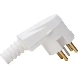 Kopp 171101454 Stecker Perilex, Farbe: weiß
