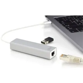 Digitus USB Typ C 3.0 Hub mit Gigabit Ethernet