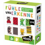 Bauer Lernspiel Montessori Tier-Puzzle Fühle & Erkenne