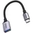 UGREEN 0,15m schwarz US378 OTG USB-C (männlich) - Usb-a (weiblich) 5gb/s