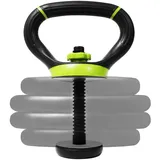 Yes4All B6D1 Verstellbarer Kettlebell-Griff, Kettlebell Handle, Hantelscheiben-Konverter, Grün