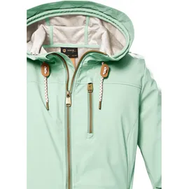 G.I.G.A. DX Damen, Gs 24 Wmn Sftshll Jckt Softshell Jacke Mit Kapuze/Outdoorjacke, grün 44, EU