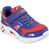 SKECHERS Game Kicks: Gametronix 2.0 Sneaker, Blinkschuh, LED Schuh, Klettschuh im Game Kicks® Design blau 31 EU