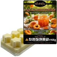 WonderWax Duftwachs WonderWax® Duftwachs 6 Sterne, (Würzige Aprikosenmarmelade), Duftrichtung: Würzige Aprikosenmarmelade
