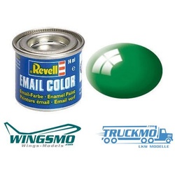 Revell Modellbau Farbe Email Color Smaragdgrün glänzend 14ml RAL 6029 32161