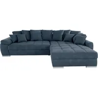 Inosign Ecksofa »Gwenni L-Form«, auch in Aqua Clean Supreme erhältlich; bis zu 140 kg pro Sitzfläche blau