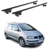Aurilis Dachträger Alu Grundträger für Seat Alhambra
