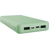 Trust Power Bank USB 20000MAH/PRIMO GREEN 25027 TRUST 20000 mAh, 15 W, 74 Wh), Powerbank, Grün