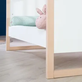 ROBA BAUMANN Roba Hausbett 70x140cm Buche natur Holz weiß