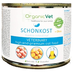 OrganicVet Schonkost Nassfutter für Katzen 200 g