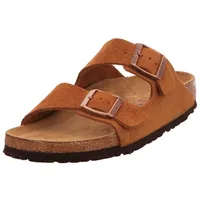 Birkenstock Arizona Weichbettung Veloursleder schmal mink 40