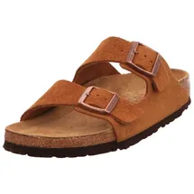 Birkenstock Arizona Weichbettung Veloursleder schmal mink 40