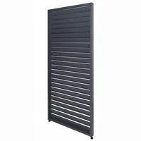 MCW Lamellenwand für Pergola MCW-P65 2 Stück 0,90 x 2,20 m Anthrazit