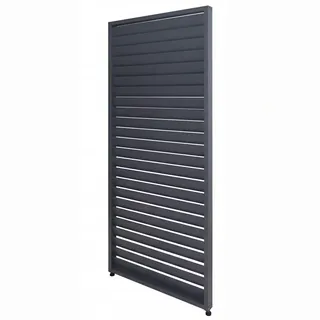 MCW Lamellenwand für Pergola MCW-P65 2 Stück 0,90 x 2,20 m Anthrazit