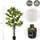 ML-Design Kunstpflanze Orangenbaum 130 cm, aus Kunststoff,