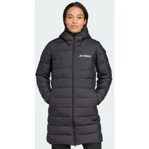 adidas Terrex Damen Multi Light Down Hooded 2.0 Parka (Größe M, schwarz)