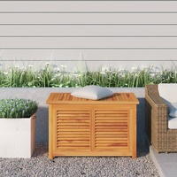 Ankonbej Gartenbox mit Beutel 90x50x58 cm Massivholz Teak