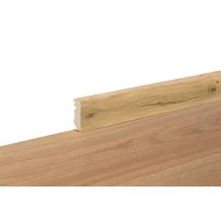 Sockelleiste Cube MDF Brauneiche foliert