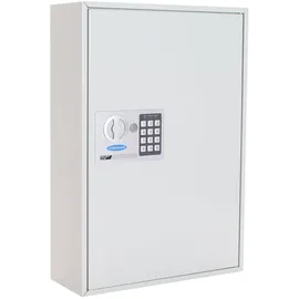 Rottner Tresor Schlüsselschrank S 200 EL 38 x 55 x 14 cm Grau