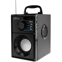 Mediatech Media-Tech Boombox MT3179 Tragbarer Bluetooth-Lautsprecher, Schwarz