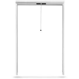 APANA Insektenschutz Fenster Rollo 60 x 100 cm weiß
