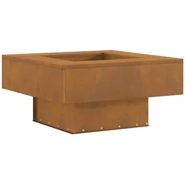 vidaXL - Feuerplatz Braun 60 x 60 x 30 cm Stahl,