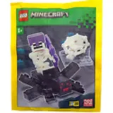 LEGO® Minecraft Spinne und Skelett mit Bogen und Helm - 662307 NEU! Menge 1x - Bunt