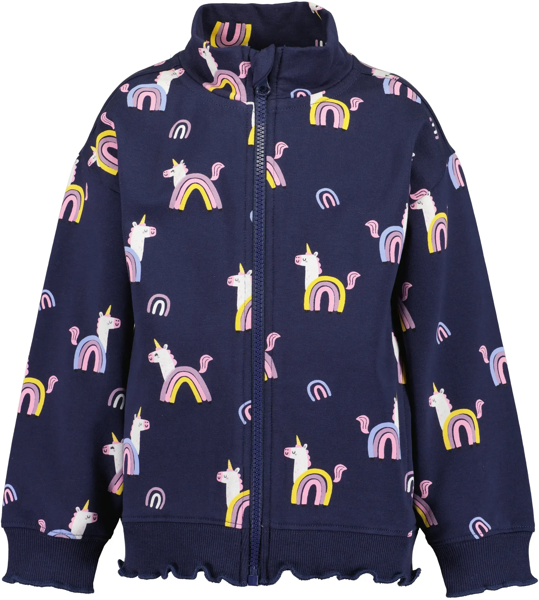 Sweatjacke BLUE SEVEN 