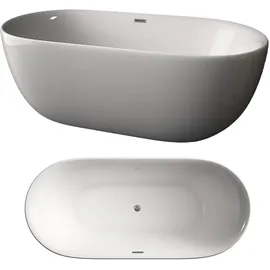 Tronitechnik SIFNOS freistehende Badewanne 170 x 80 x 58 cm (195 l)