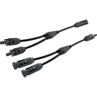 Schwaiger Solar Verteiler/Kabeladapter 2in1 Kabel 20 cm
