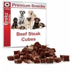 Brekz Premium Beef Steak Würfel mit Fisch (200 Gramm) 200 g