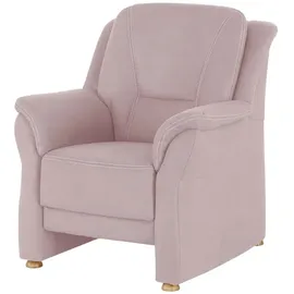 meinSofa Sessel Wilma Mikrofaser 90 x 100 x 97 cm Rosa/Pink