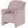 meinSofa Sessel Wilma Mikrofaser 90 x 100 x 97 cm Rosa/Pink