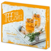 itenga Adventskalender TEE für zwei - Rohling ungefüllt zum Selberfüllen - Teeadventskalender - 50x35x4,6cm