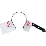 Haarreif Messer Kopf Halloween Haarschmuck Haarreif mit Hackbeil