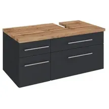 Held Waschbeckenunterschrank Davos 90 x 41 x 47 cm Grau