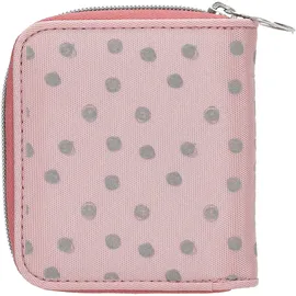 DEPESCHE TOPModel Portemonnaie DOTS grau/rosa