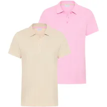 Eastwind Poloshirt beige/rosa 44/46