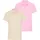 Eastwind Poloshirt beige/rosa 44/46