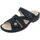 Finn Comfort Ventura-S Nubuk nautic Pantolette Blau - 41