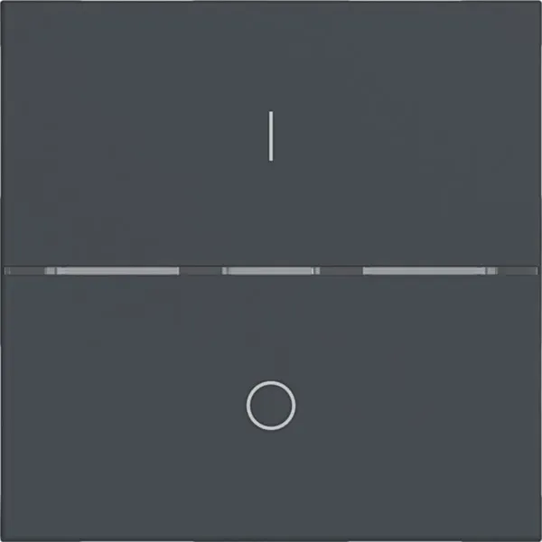 Hager Abdeck. Taster 1f I/O WAN7011AT