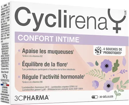 3C Pharma Cyclirena Intimkomfort 30 Kapseln