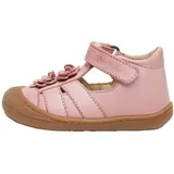 NATURINO MAGGY-Halb geschlossene Sandale mit applizierten Blüten Rosa 19