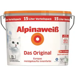 Alpina Wandfarbe Alpinaweiß Das Original matt – Minipack 1L