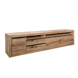 MASSIVMOEBEL24.DE Montreux TV-Board 260x50x60 cm Natur Geölt Holz
