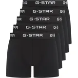 G-Star Boxershorts MAIZE unifarben Schwarz XL 5er Pack