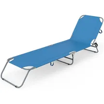 marbueno summer Marbueno Sonnenliege 187 x 55 x 24 cm Blau