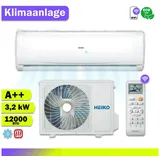HEIKO Split-Klimagerät HEIKO BRISA Split-Klimaanlage Wandgerät 3,2kW