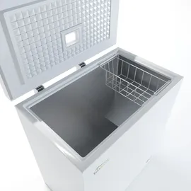 Tronitechnik TroniTechnik® Gefriertruhe Kühltruhe BORGAR PRO mit 2in1 Gefrier- und Kühlfunktion 160 Liter, 184kwh/Jahr, LED, Griff